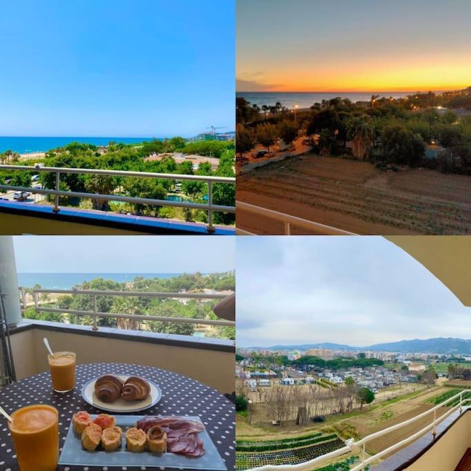 Apart. Pineda De Mar-Sea And Mountains Views エクステリア 写真